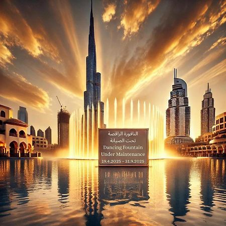 Elite Royal Apartment - Full Burj Khalifa & Fountain View - Brilliant - 2 Bedrooms & 1 Open Bedroom Without Partition Dubai Bagian luar foto
