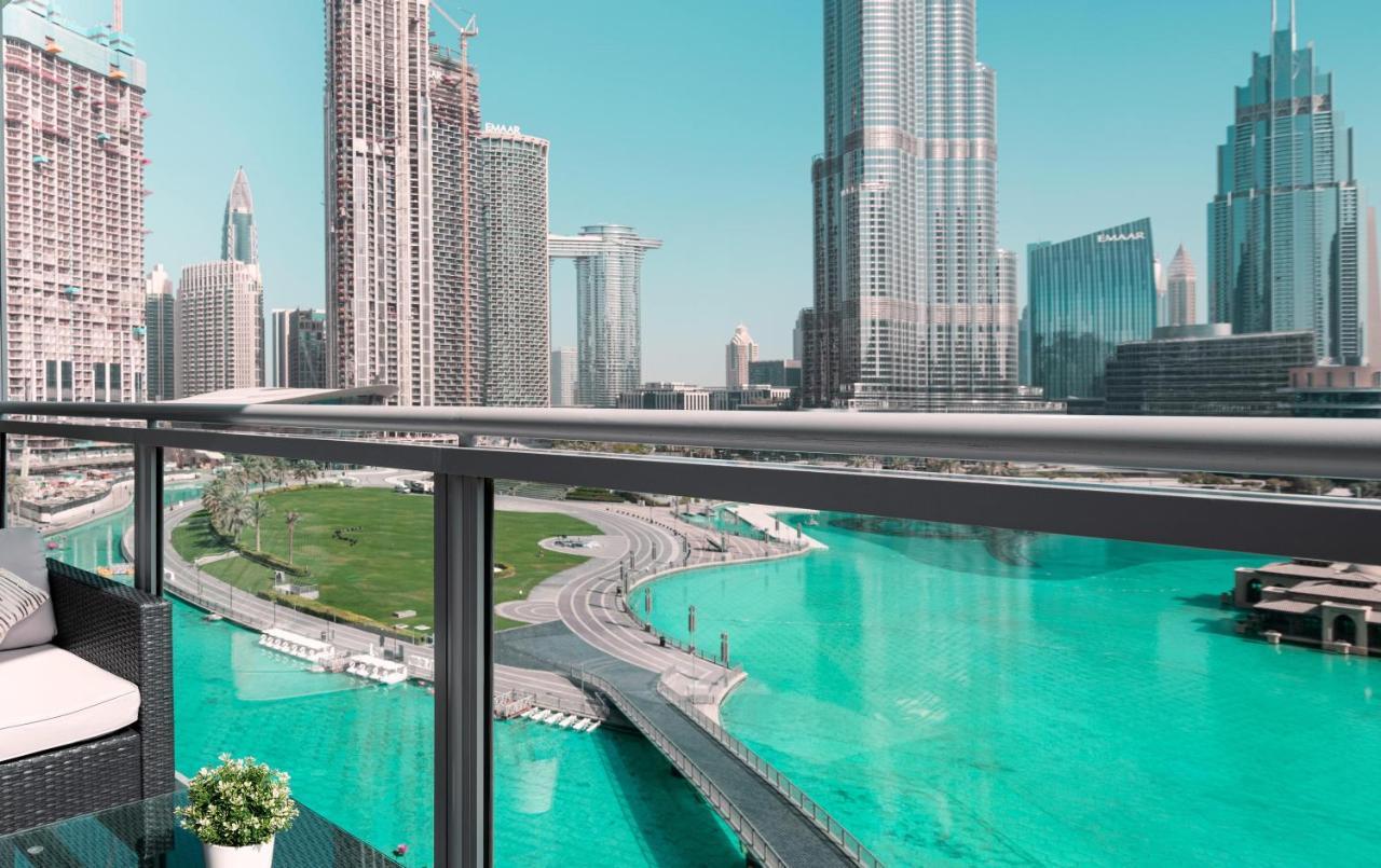 Elite Royal Apartment - Full Burj Khalifa & Fountain View - Brilliant - 2 Bedrooms & 1 Open Bedroom Without Partition Dubai Bagian luar foto