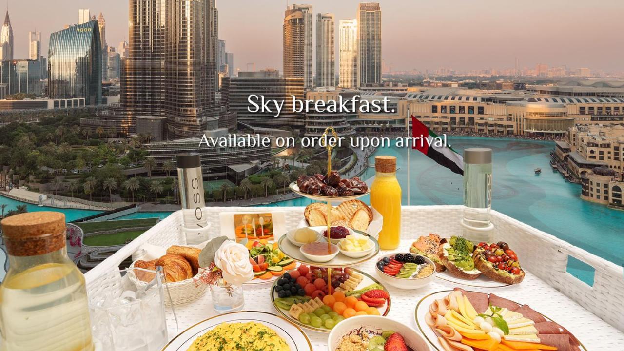 Elite Royal Apartment - Full Burj Khalifa & Fountain View - Brilliant - 2 Bedrooms & 1 Open Bedroom Without Partition Dubai Bagian luar foto